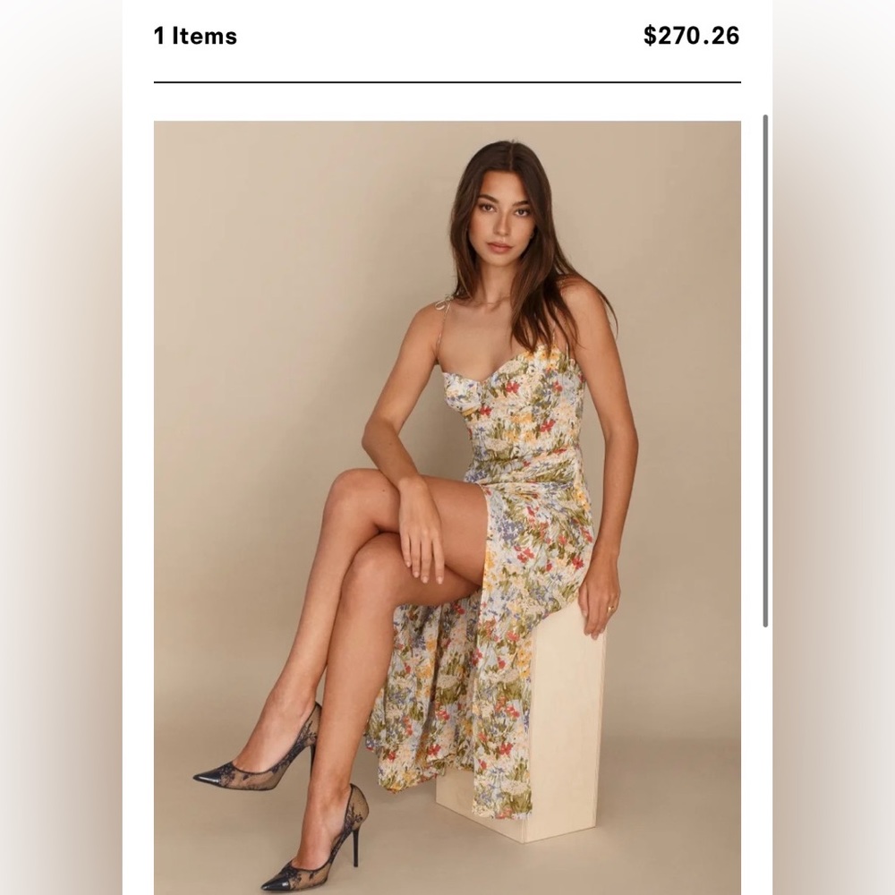 Reformation Kourtney Dress 6